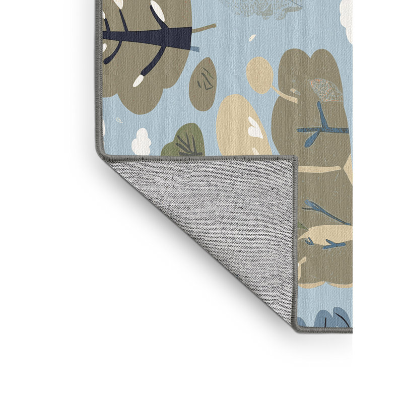 Tapis pour enfants 6 animaux Ginza, Rectangulaire 2 pi x 3 pi