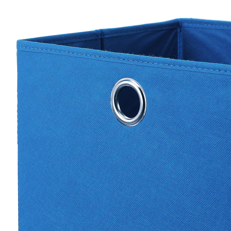 Rebrilliant Fabric Bin, Blue