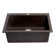 23.63'' L Drop-In Single Bowl Granite Kitchen Sink
