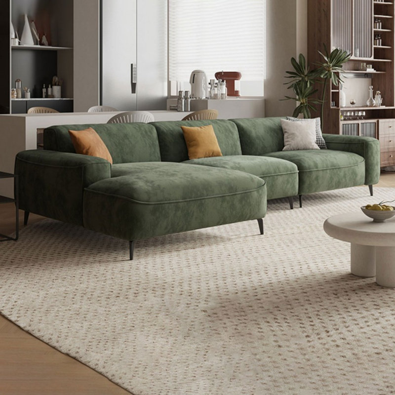 Canapé modulaire 2 pièces rembourré, Orienté à gauche (vu de face), 29,53 po H x 118,11 po x P 62,99 po