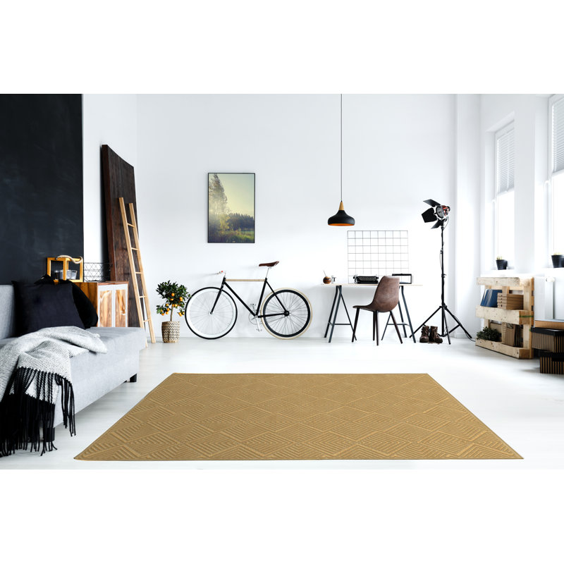 Mclellan Geometric Viscose Area Rug, Rectangle 200 x 300cm