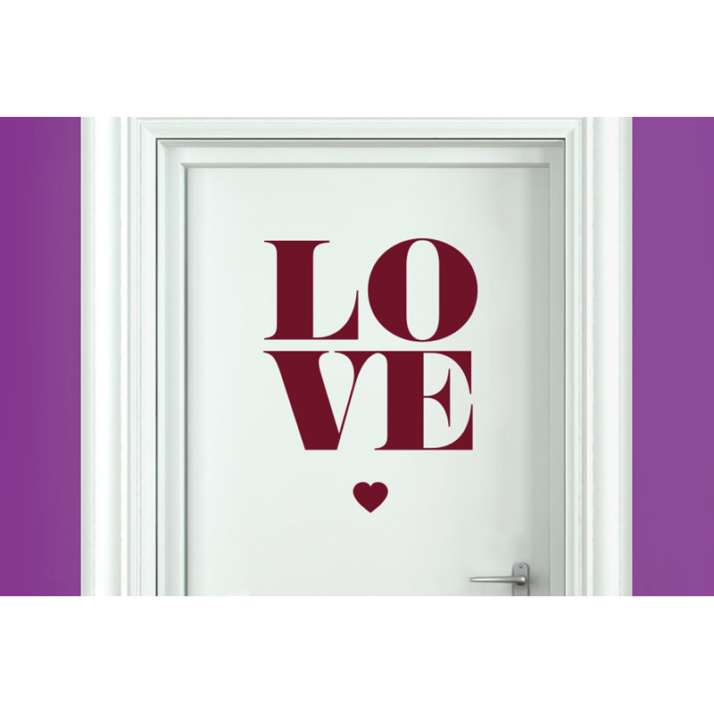 Wall Decal, Burgundy