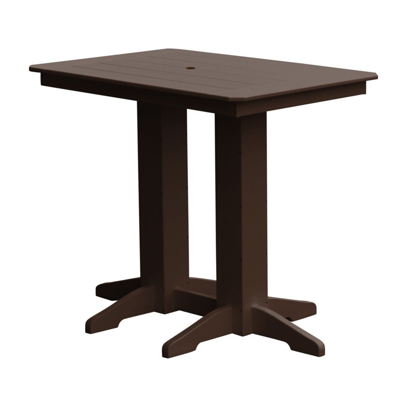 Table de bar Nettie, Brun Tudor, l 33 po x L 48 po x H 42 po
