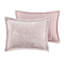 Édredon mauve simple / simple TG - velours froissé et confortable