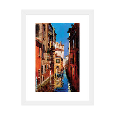 "Dorsoduro" par John Haskins, reproduction d’art