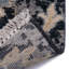 Hand Knotted Wool Floral Area Rug in Black-1085040318