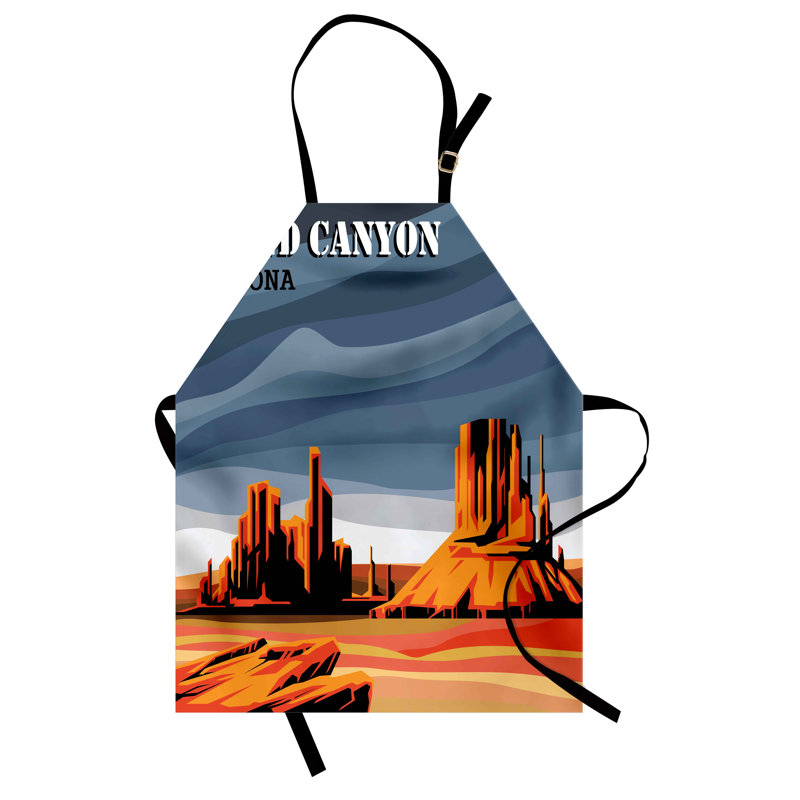 No Pattern Bib Apron