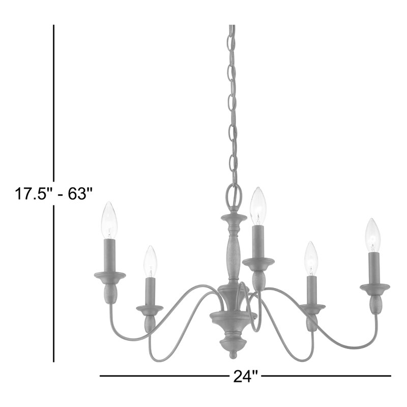 Aalst 5 - Light Dimmable Chandelier