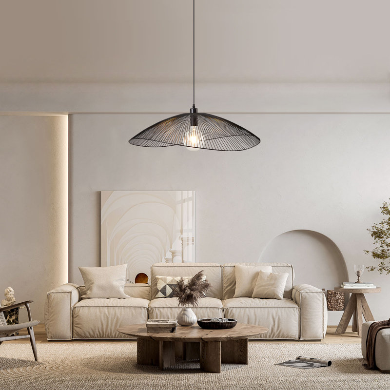 Skookum 1 - Light Black Single Pendant, 160" H x 80" W x 80" D