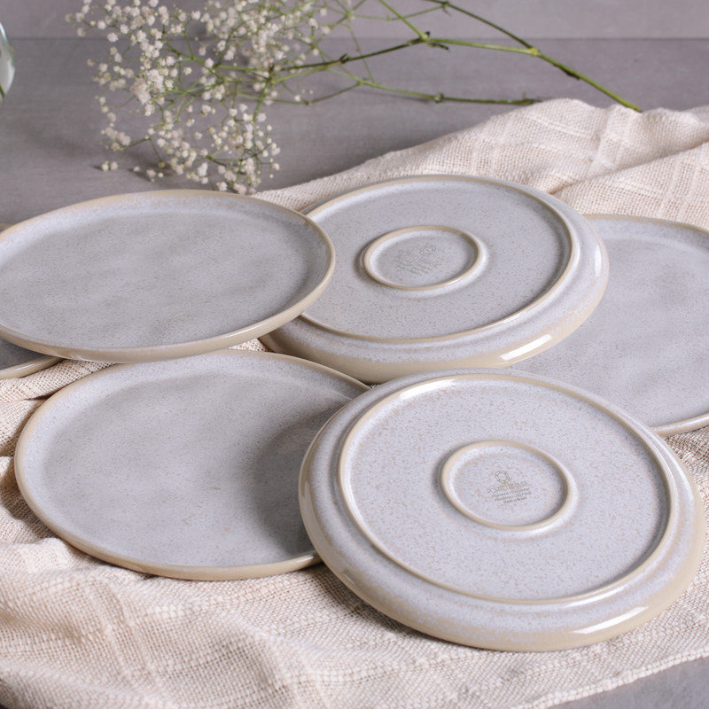 Salad/Dessert Plate, 8.4'', Stoneware, Latte