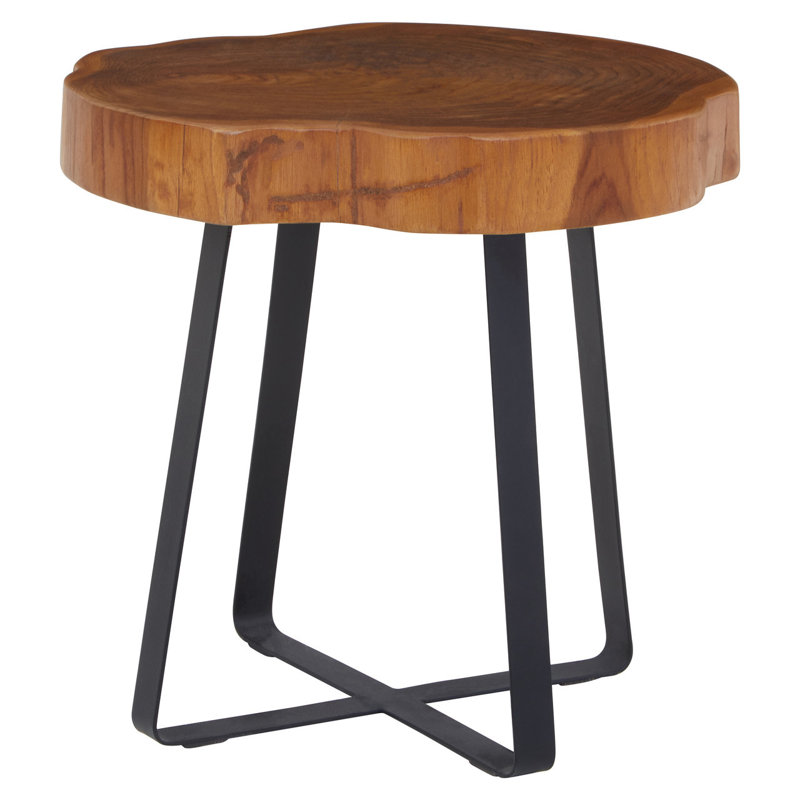 Fike Cross Legs End Table