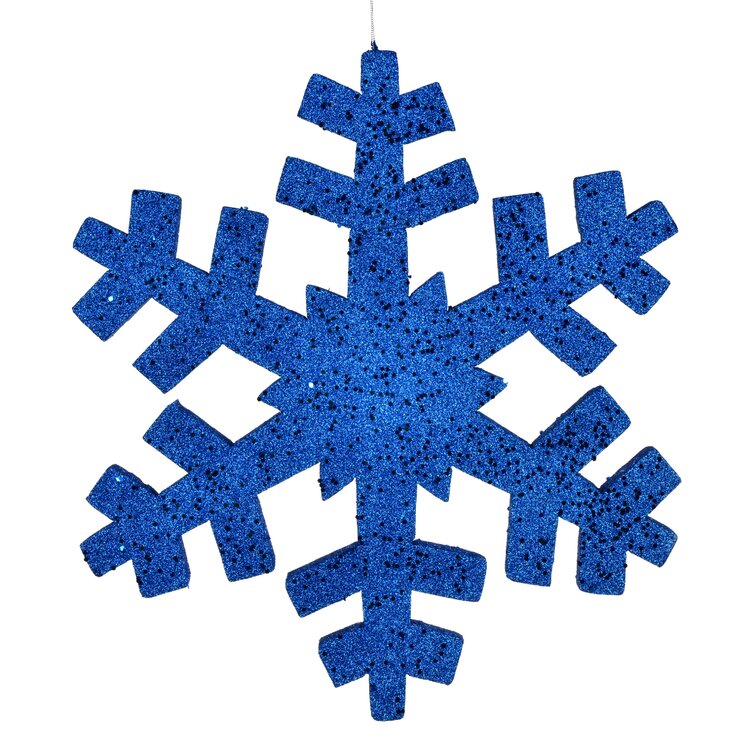 18 Piece Snowflake Holiday Shaped Ornament Set The Holiday Aisle