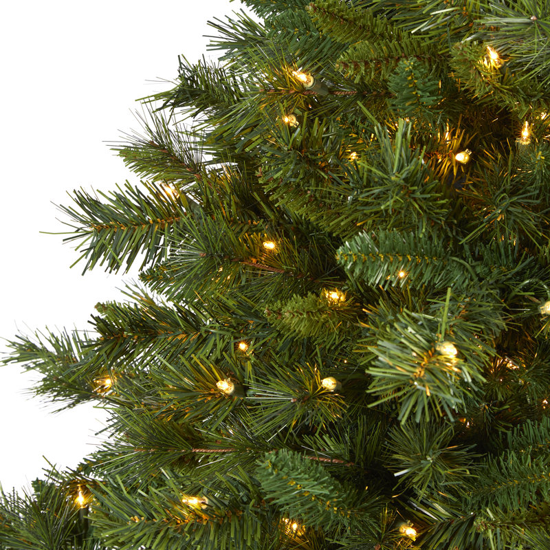 Lighted Artificial Christmas Tree, 3' H