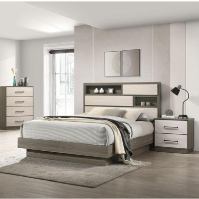Bookcase Headboard Bed Frame