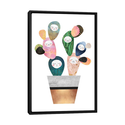 « sleepy cactus », reproduction sur toile