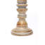 Porte-bougie en bois | Porte-bougie décoratif en bois | 12 po