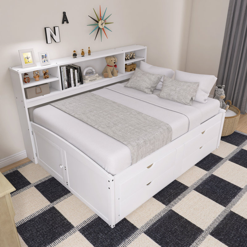 Lit de jour pour enfant Janyra, Blanc
