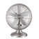 All-Metal 12" Oscillating Table Fan with 3 Speed Settings (Multiple Finishes Available)