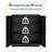 Lockable Metal Storage Cabinet, Garage Tool Cabinet with Adjustable Shelf, Steel Organizer for Home Office Workshop, Secure Handle