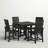 Modern Adirondack 5-Piece Farmhouse Trestle Dining Set-50288745
