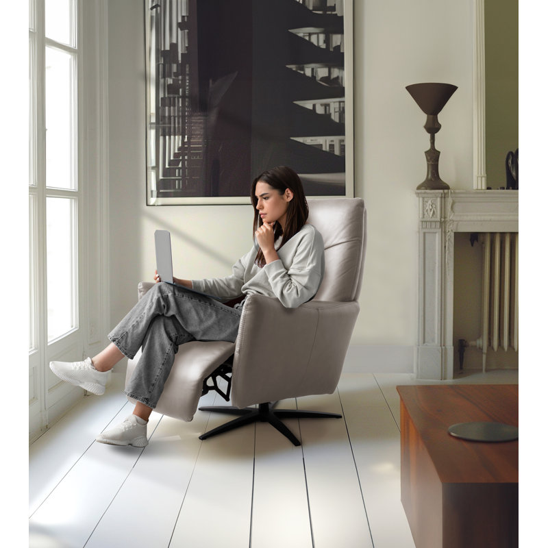 Fauteuil inclinable électrique Luxor, Gris