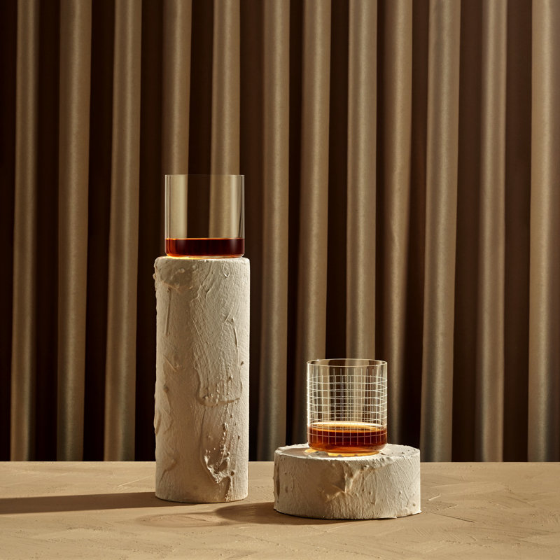Finesse 10.14oz. Crystal Whiskey Glass Set