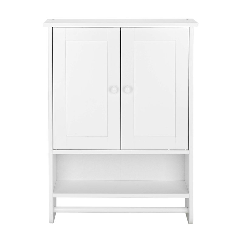 Armoire de rangement murale avec deux portes