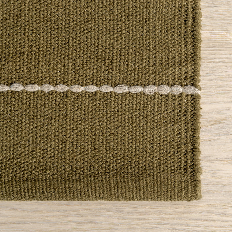 Nightwalk Striped Wool Area Rug, Runner 2'8" x 8'