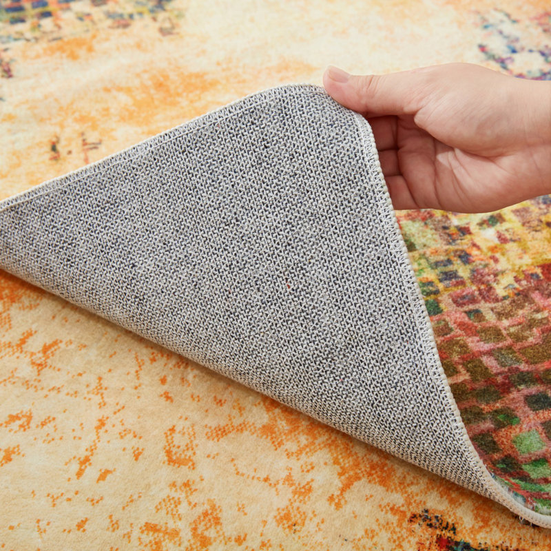 Luxury Plush Area Rug Modern Decorative Carpet for Home Interior Decor, Rectangle 60 x 110 cm
