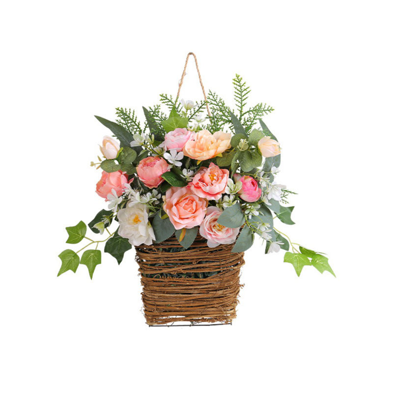 Porte-couronne de fleurs Simulation Home Spring