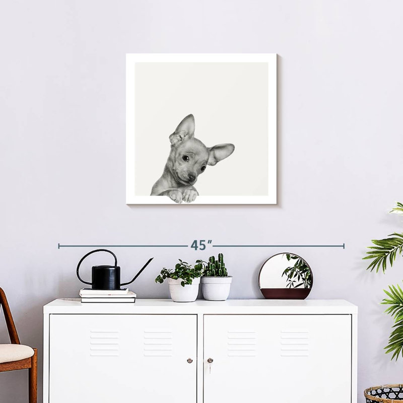 Brampt Sweet Chihuahua, 24" H x 24" W