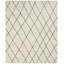 Urban Ridge Wool Hand Knotted Area Rug in Ivory Lattice-565123665