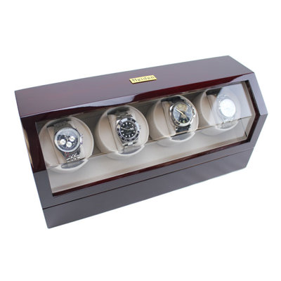 Heiden Wood Jewelry Box + Watch Winder