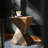 Weott Concrete Top End Table