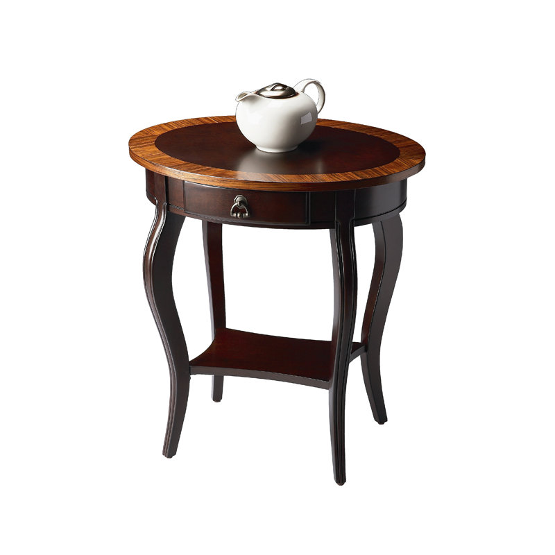 Jeanette Nouveau Oval Side Table