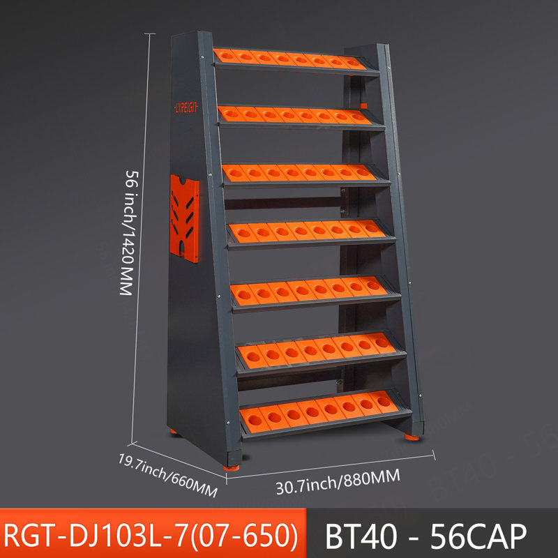 Porte-outils à commande numérique multifonctionnel Porte-outils à commande numérique CAT40 (Accessoires), Gris / Orange