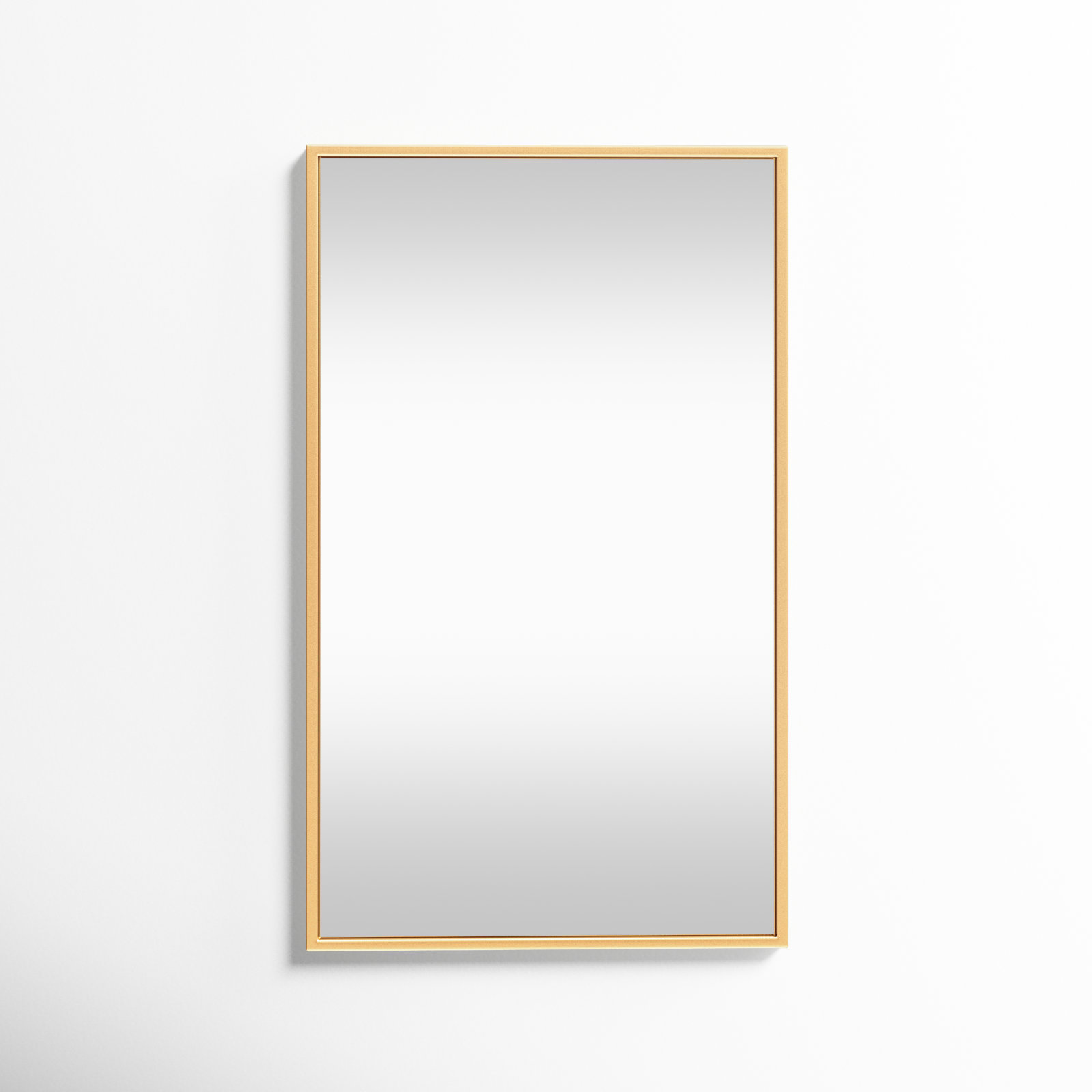 Sabine 36" Accent Mirror, 40" x 24", Brass