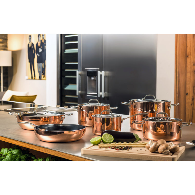 Mepra with Lid Toscana Copper, 4.3 qt.