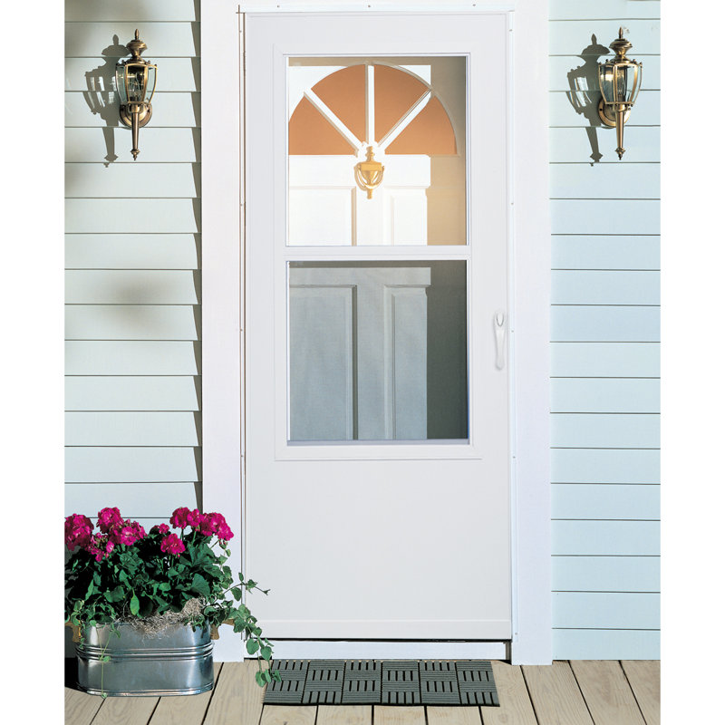 Porte de tempête mobile avec poignée 20 Series Midview, 34 po x 78 po