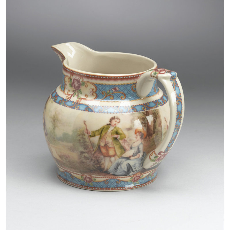 Nathaly Scene Porcelain Pitcher