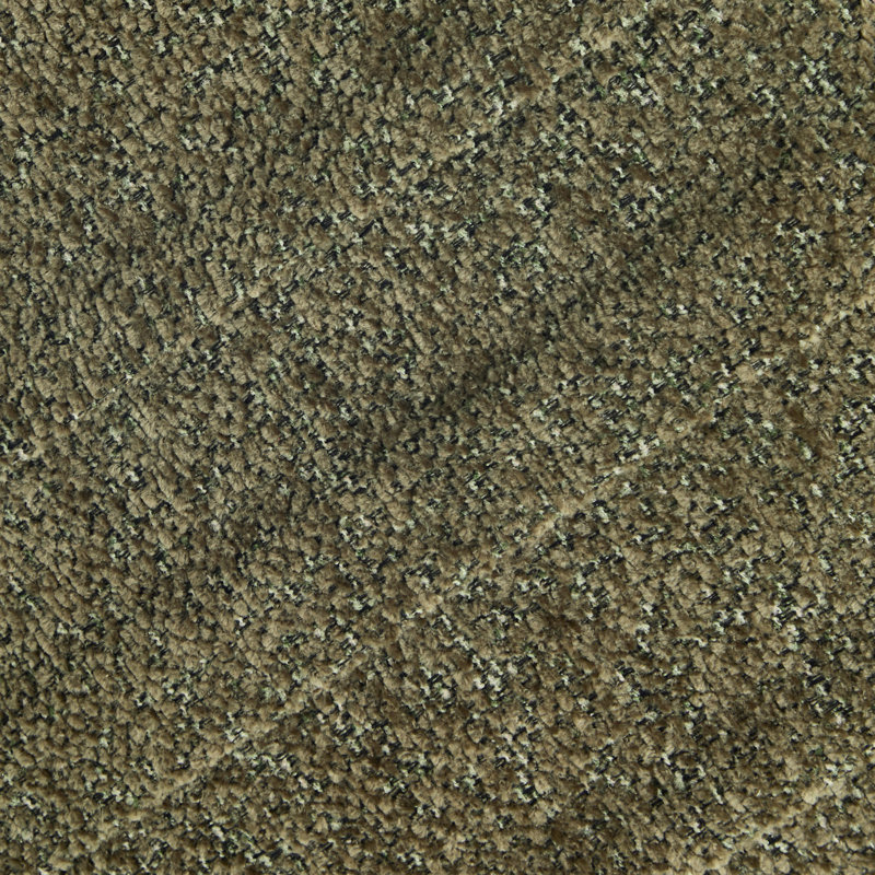 Repose-pieds rond 26,5 po Chenille, Green