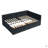 Full Size Velvet Upholstered Tufted  Bed Frame, Sofa Bed Frame With Comfortable Backrest And Armrests, Full Size Bed