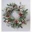 Frosted Pinecones And Berries Artificial Christmas Wreath - 24" - Unlit