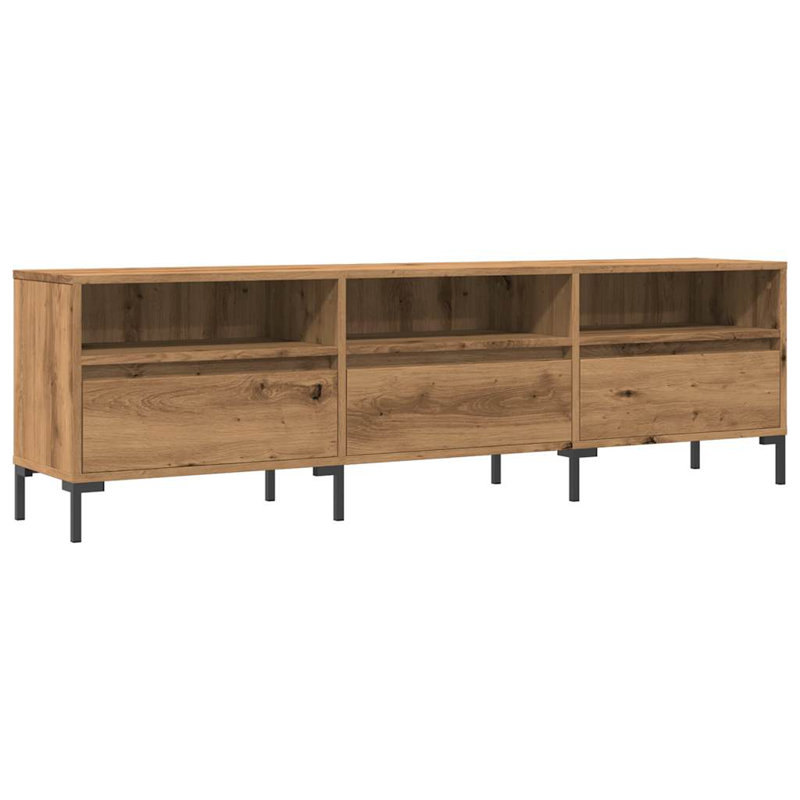 Meagyn TV Cabinet 150x30x44,5 cm Engineered Wood, Artisan Oak