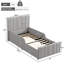 Upholstered Ottoman Storage Bed-182457524