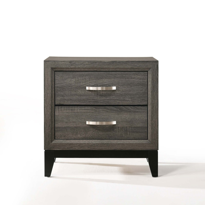 Table de chevet 2 tiroirs