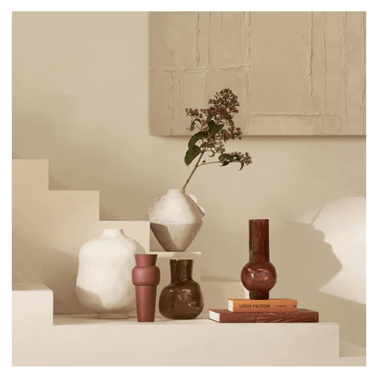 Vase Mille Almond Milk