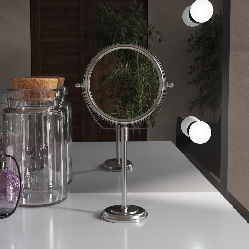Miroir de maquillage / rasage sur pied Theodora