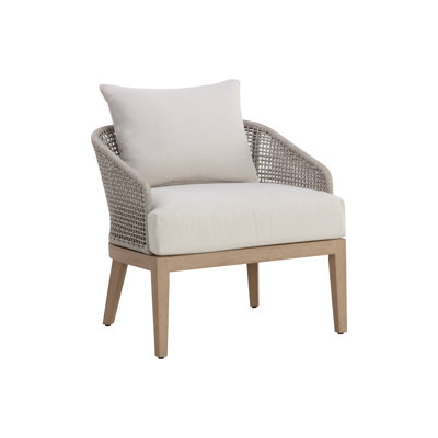 Oreskovich Teak Outdoor Lounge Chair