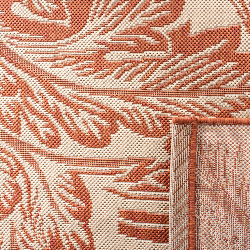 Tapis d'intérieur / extérieur à fleurs Herefordshire Performance, Rectangle 6 pi 7 po x 9 pi 6 po